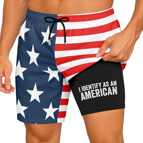 HUNTFAMI Herren-Badehose, schnelltrocknend, 17,8 cm, Strand-Shorts, Kompressionsfutter, Badeanzug HUNTFAMI Herren-Badehose, schnelltrocknend, 17,8 cm, Strand-Shorts, Kompressionsfutter, Badeanzug von HUNTFAMI