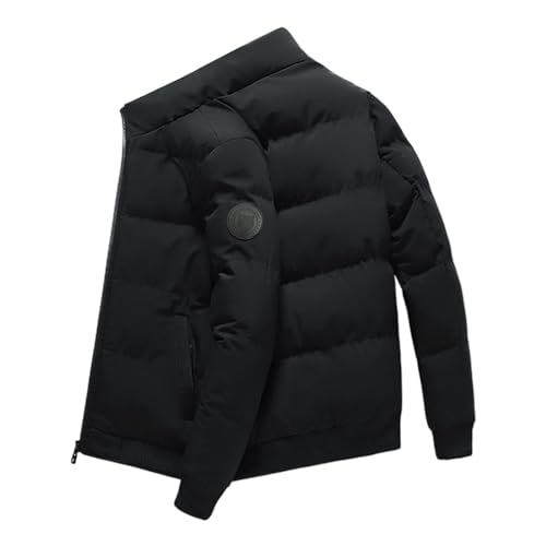 For Trapstar Jacke Winter Puffer Jacke Herren Stehkragen Warm Leichte Schnee Cottonjacken Für Herren Teenager von HUNYA