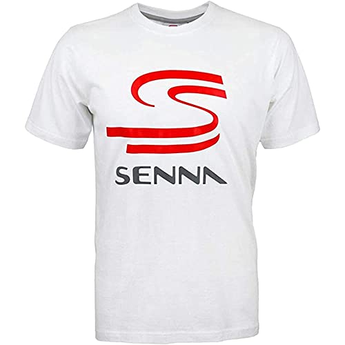 FUHUA GZA Ayrton Senna Ss T Shirt White M FUHUA GZA Ayrton Senna Ss T Shirt White M von HUODE