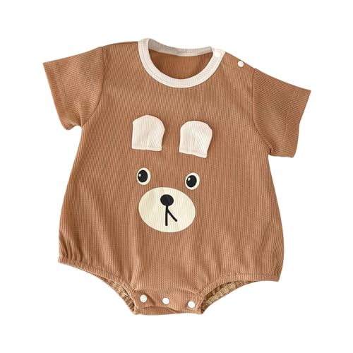 HUOQI Niedliche Trend-Schulterschnalle, Fart Wrap, Polyester-Gürteltasche für Kurzarm Bodys Junge 92 Baby Kleidung Jungs (Khaki, 6-12 Months) von HUOQI