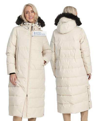 HUPPA GUDRUN Damen Parka – Skandinavischer Wintermantel mit 400 g Isolierung I Atmungsaktiv, wind- & wasserdicht I Bequeme Passform & reflektierende Details I OEKO-TEX zertifiziert von HUPPA