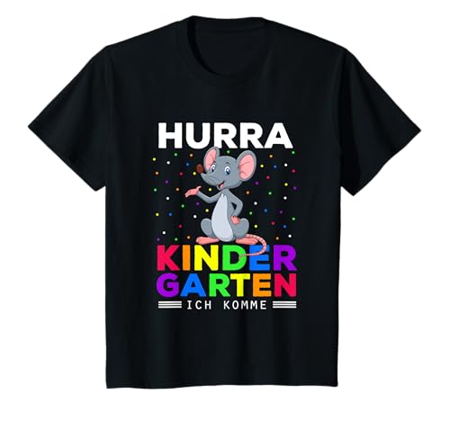 Süße Maus Mädchen Kindergartenkind 2021 Hurra Geschenk T-Shirt Süße Maus Mädchen Kindergartenkind 2021 Hurra Geschenk T-Shirt von HURRA KINDERGARTEN ICH KOMME Shirt & Co