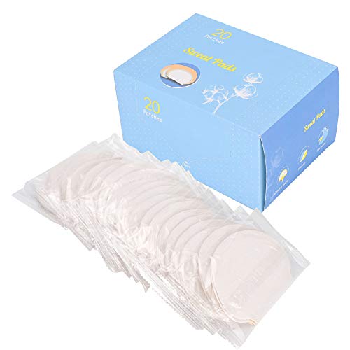 40Pcs Armpits Sweat Pads, Adult Disposable Underarm Sweat Women, Non Visible Dress Armpit Pads für Körperöle Guards Armpit Protection von HURRISE