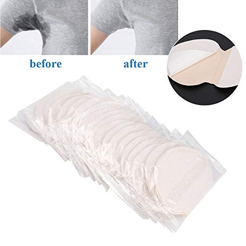 40Pcs Armpits Sweat Pads, Adult Disposable Underarm Sweat Women, Non Visible Dress Armpit Pads für Körperöle Guards Armpit Protection von HURRISE