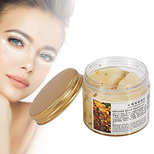 Augenmaske, 80 Stück Flasche Golden Osmanthus Moisturizing Patch Für Augenlider, Falten For Lösen, Augenringe Entfernen von HURRISE