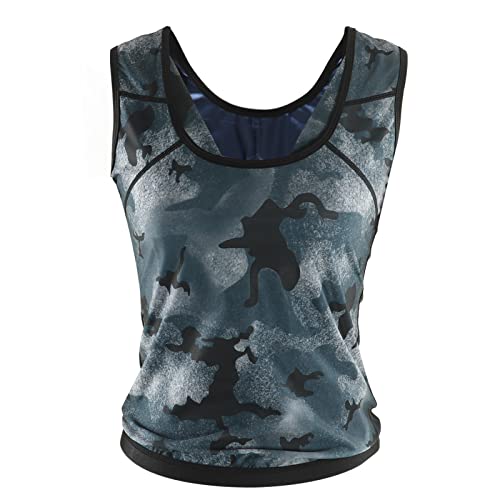 Damen-Sauna-Tanktop, Schnell Trocknende Damen-Weste für Damen und Mädchen, Sport, L, XL von HURRISE