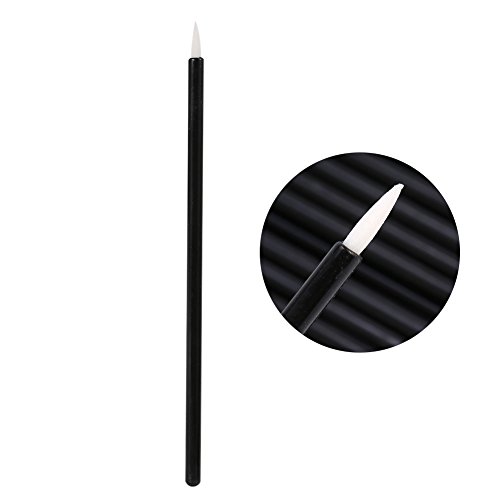 Einweg Make Up Pinsel, 50 Für Augen Und Lippen, Eyeline Lippenstift For Eyeliner Set Tägliche Make Up Tool Kits von HURRISE