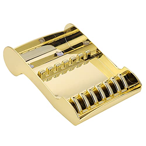 Haarscheren Halter, Haarschnitt Schere Lagerregal Salon Schreibtisch Organizer, Friseursalon Haarschere Organizer Haarschere For Haarscherer Friseur Haar Werkzeug[Gold] von HURRISE