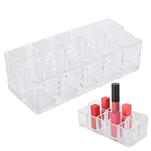 HURRISE Klarer Acryl-Lippenstift-Organizer, Lippenstifthalter Aus Klarem Acryl Kosmetik-Display-Rack-Ständer Acryl Kosmetik-Make-Up-Organizer Makeup For Make-Up Taschen & Etuis von HURRISE