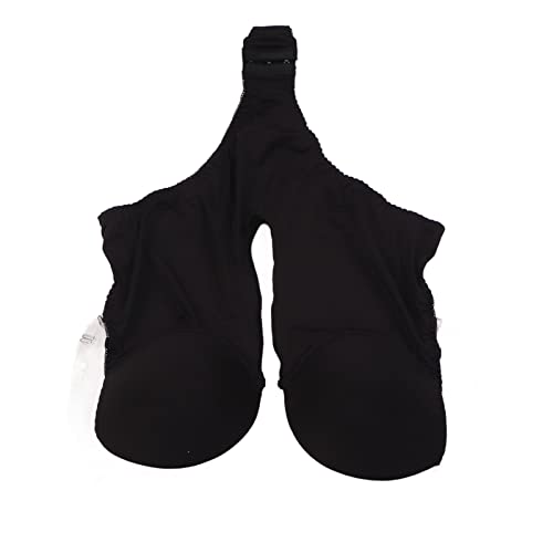 Push-Up-Frauen-Kleid mit Niedrigem Rücken, Einteilige Unterwäsche (Schwarz) von HURRISE