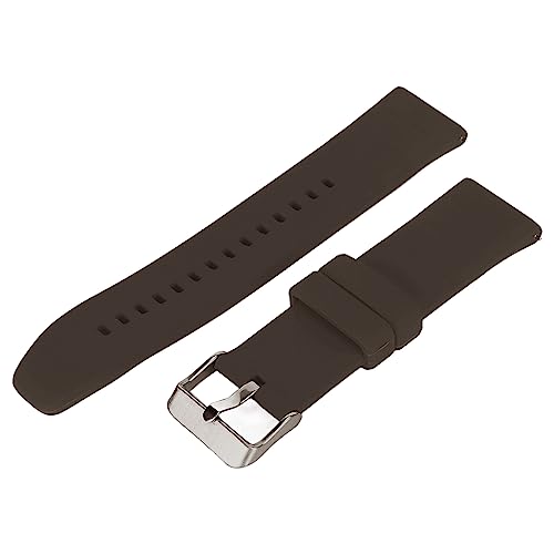 Silikonband, Ersatz-Smartwatch-Release, Smart-Watch-Armband, Ersatz-Zubehörarmband, Smart-Watch für Professionelle, Weiche, Schnelle Passform für Amazfit Gtr 4 (Dunkelgrau) von HURRISE