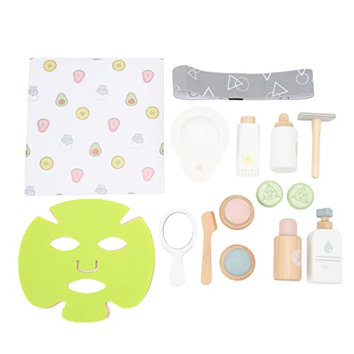 HUSHUI Kinder-Make-up-Set, Holz-Kosmetik-Set, Spielzeug, Hautpflege-Simulation, Interaktives Pädagogisches Rollenspiel-Spielzeug Kinder, Kleine Mädchen HUSHUI Kinder-Make-up-Set, Holz-Kosmetik-Set, Spielzeug, Hautpflege-Simulation, Interaktives Pädagogisches Rollenspiel-Spielzeug Kinder, Kleine Mädchen von HUSHUI
