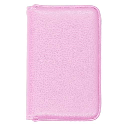 HUSHUI Visitenkartenhalter mit Magnetischer Schnalle, Tragbarer PU -Leder -Nenn -Kartenhalter für Office Manager (001#) von HUSHUI