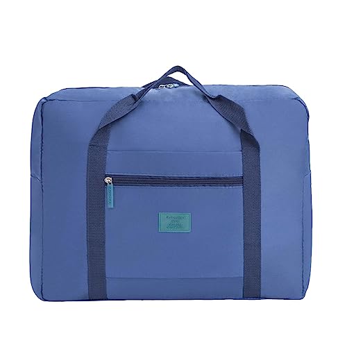 Faltbare Reisetasche for Damen und Herren, Handgepäcktasche, Reisetasche mit Trolley-Hülle, Schulter-Wochenend-Übernachttasche for Fitnessstudio, Yoga, Krankenhaus, Fluggesellschaften /455 (Size : Da von HUSHUWAN