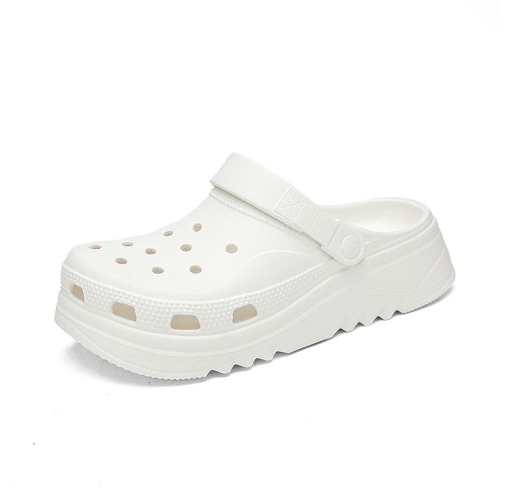 HUSK'SWARE Bequeme Sommer Clog (Verstellbarer Fersenriemen, atmungsaktives Material) Rutschfeste Profilsohle von HUSK'SWARE