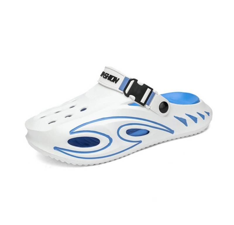 HUSK'SWARE Herren EVA Clogs mit sportlichem Design Clog (Verstellbarer Fersenriemen, Vielseitig einsetzbar) Leicht & bequem Atmungsaktive Lochstruktur von HUSK'SWARE