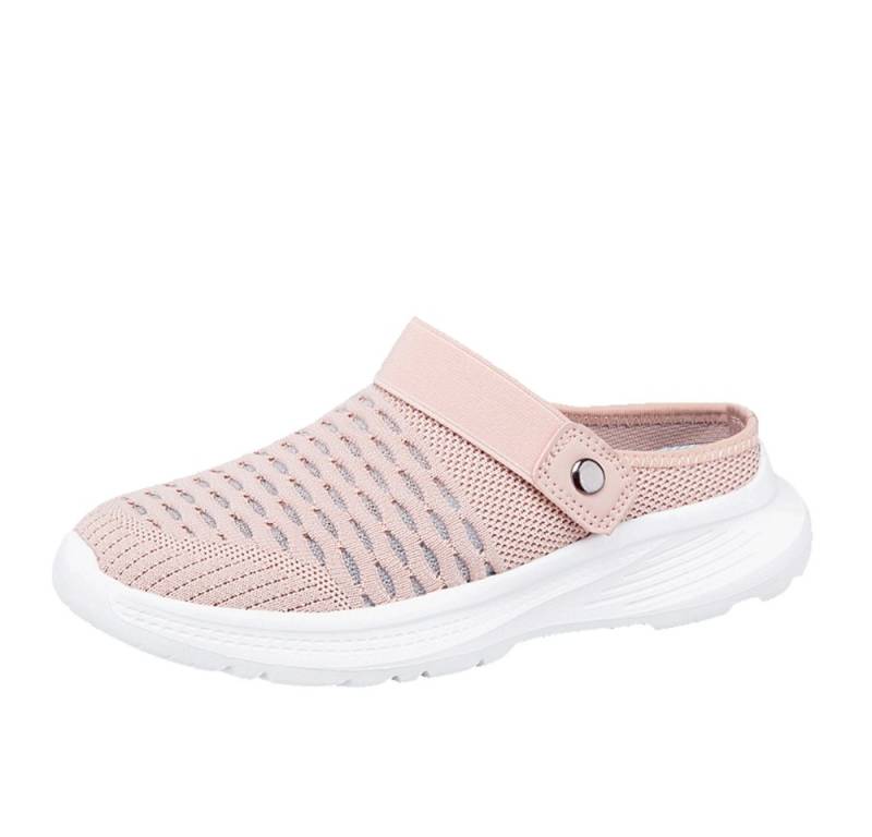 HUSK'SWARE Komfortable Damen Clogs Clog (halb offenes Design, gepolsterte Innensohle) Atmungsaktives Mesh-Obermaterial Rutschfeste und flexible von HUSK'SWARE
