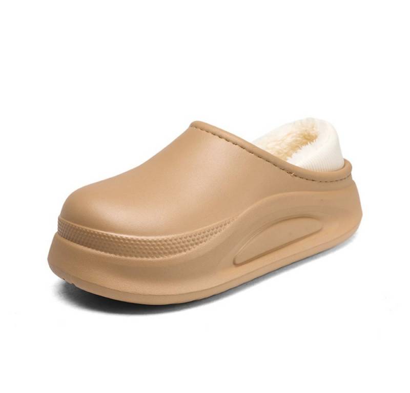 HUSK'SWARE Kuschelige Winter Hausschuhe Plüsch Hausschuhe (Rutschfeste EVA-Sohle, Leicht & bequem) Kuscheliges Innenfutter von HUSK'SWARE