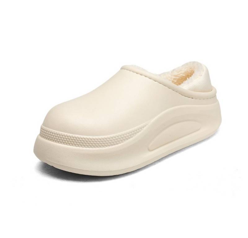 HUSK'SWARE Kuschelige Winter Hausschuhe Plüsch Hausschuhe (Rutschfeste EVA-Sohle, Leicht & bequem) Kuscheliges Innenfutter von HUSK'SWARE