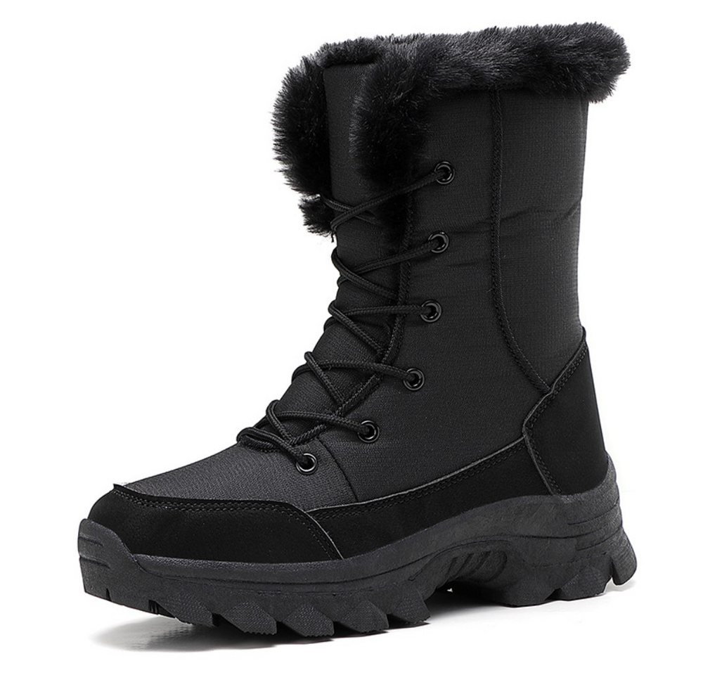 HUSK'SWARE Schneeschuhe (Warm, Gefüttert, Rutschfest, Outdoor, Kuschelig), Damen Winterstiefel Hohe Stiefel Schneestiefel von HUSK'SWARE
