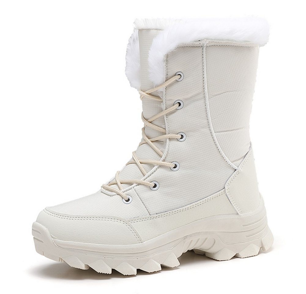 HUSK'SWARE Schneeschuhe (Warm, Gefüttert, Rutschfest, Outdoor, Kuschelig), Damen Winterstiefel Hohe Stiefel Schneestiefel von HUSK'SWARE