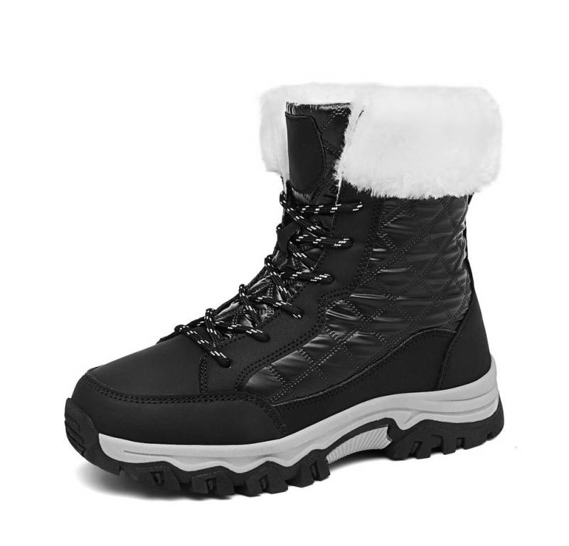 HUSK'SWARE Schneeschuhe Warme Damen Winterstiefeletten (Wind- und wasserabweisend Bequeme Passform), Weiches Innenfutter Rutschfeste Sohle von HUSK'SWARE