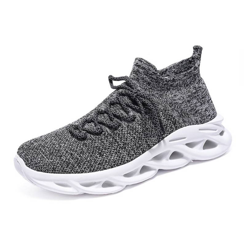 HUSK'SWARE Sneaker (Flyknit-Obermaterial, StoBdampfende Luftpolsterung) Herren verschleißfeste, rutschfeste von HUSK'SWARE