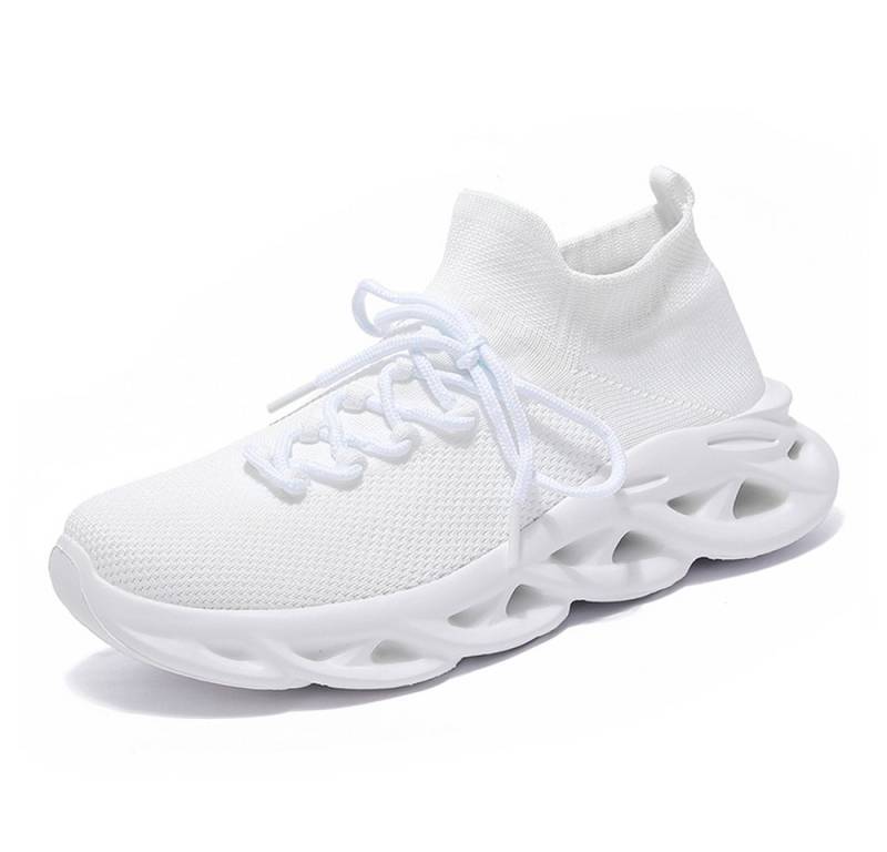 HUSK'SWARE Sneaker (Flyknit-Obermaterial, StoBdampfende Luftpolsterung) Herren verschleißfeste, rutschfeste von HUSK'SWARE