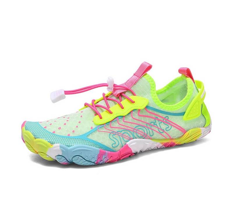 HUSK'SWARE Watschuh (Rutschfeste Gummisohle, Verstellbares Schnellzugsystem) Auffälliges & farbenfrohes Design Schnelltrocknendes Material von HUSK'SWARE