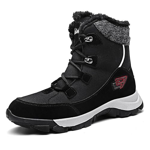 HUSKSWARE Schneestiefel Warme Gefüttert Winterschuhe Höhe Wasserdicht Warme Stiefel Winter Rutschfeste niedrige Boot Unisex 40EU von HUSKSWARE
