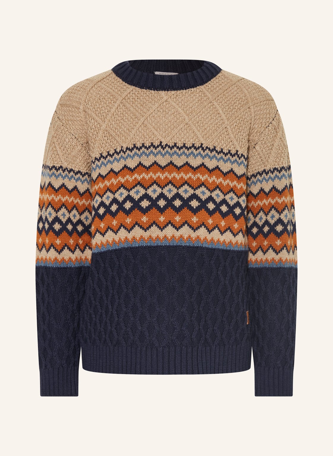 Hust And Claire Pullover Hcpelle beige von HUST and CLAIRE