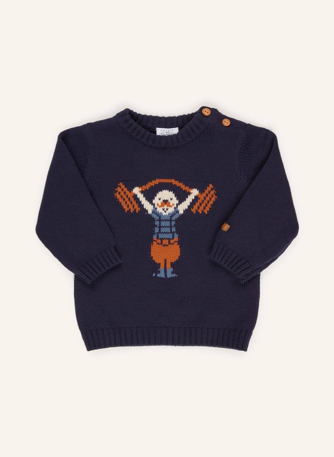 Hust And Claire Pullover Hcpilou blau von HUST and CLAIRE