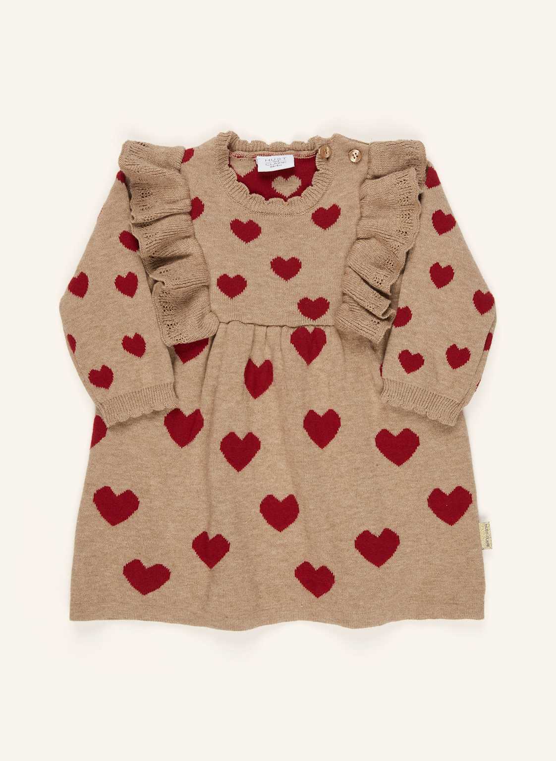 Hust And Claire Strickkleid Hckristel beige von HUST and CLAIRE