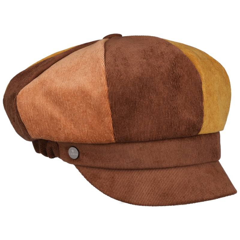 Cord Multicolour Newsboy Cap by Lierys von HUT DE