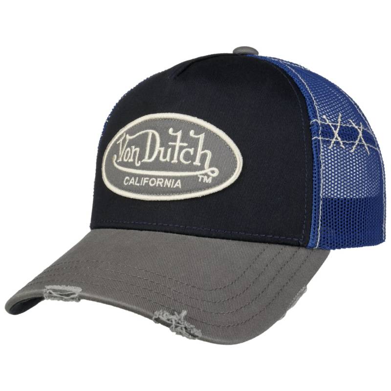 Destroyed Brim Oval Patch Truckercap by Von Dutch Destroyed Brim Oval Patch Truckercap by Von Dutch von HUT DE