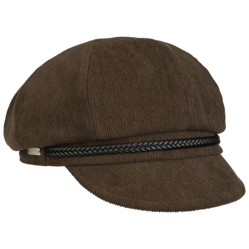 Uni Fine Cord Newsboy Ballonmütze by Seeberger von HUT DE