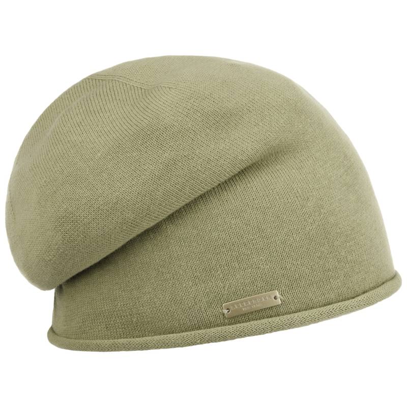 Rollrand Beanie Damenmütze by Seeberger von HUT DE