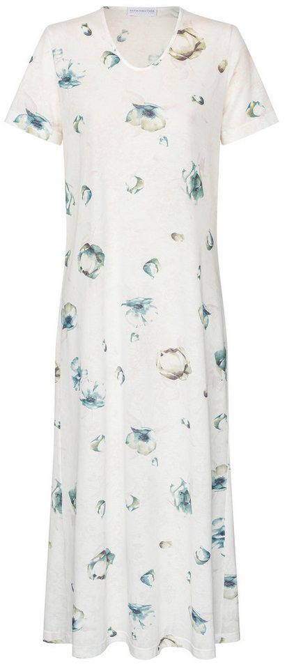 HUTSCHREUTHER Nachthemd Damen Schlafshirt mit kurzem Arm (1-tlg) Modisches Design von HUTSCHREUTHER