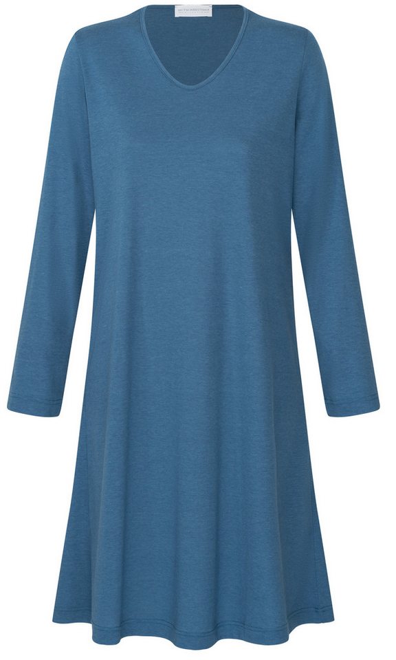 HUTSCHREUTHER Nachthemd Damen Schlafshirt mit langem Arm (1-tlg) Modisches Design von HUTSCHREUTHER
