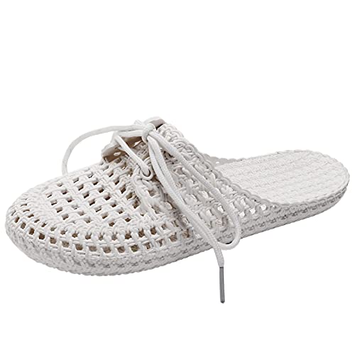 Damen Badeschuhe Sommer - Flip Flops OrthopäDische Hausschuhe Orthopädische Schuhe Weiche mit Weiches Fußbett Sandale Slippers für drinnen und draußen von HUyydza