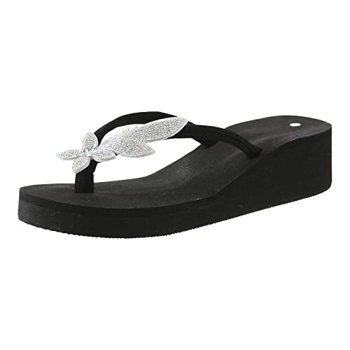 Damen Cozy Slides - Flip Flops rutschfest Badeschuhe Frauen Bequeme Sandaletten weiche Unterseite Sandale Slippers für Damen Herren von HUyydza