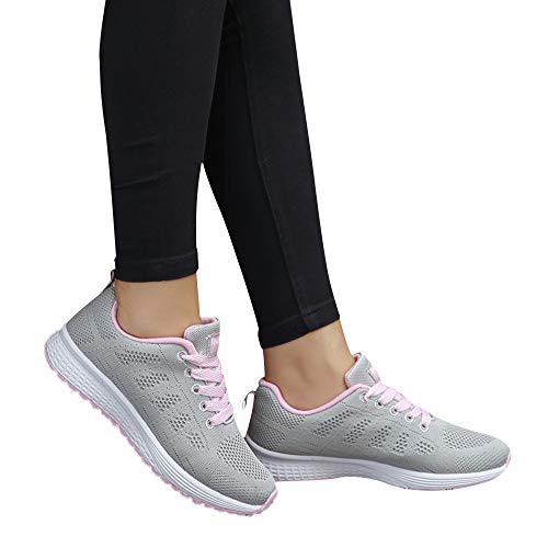 HUyydza Herren Damen Sportschuhe - Damen Cloudwalk Pro Luftpolster Turnschuhe mit Einlegesohle Hausschuhe Leichtgewichts Atmungsaktiv Tragbar Casual Flacheschuh Joggingschuhe Walkingschuhe von HUyydza