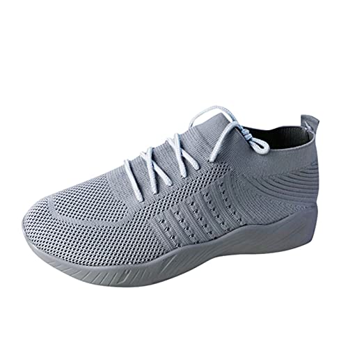 HUyydza Herren Damen Sportschuhe - OrthoFit Bergexperten Schuhe Anti-Rutsch Laufschuhe mit Einlegesohle Hausschuhe Glitzer Low Plateau Walkingschuhe Mom Schuhe Arthritis Orthopädische Schuhe von HUyydza