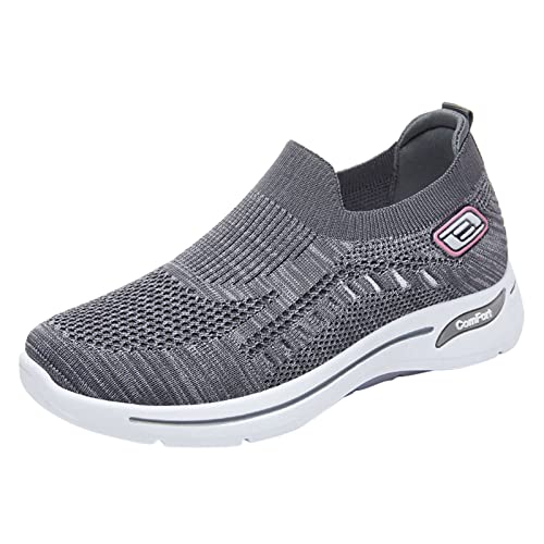 Herren Damen Sportschuhe - Hatme Orthopädische Wanderschuhe Weicher Sohle Turnschuhe Orthofit Komfortschuhe Für Frauen Einfarbig Freizeit-Schuhe Fashion Joggingschuhe Joggingschuhe Walkingschuhe von HUyydza