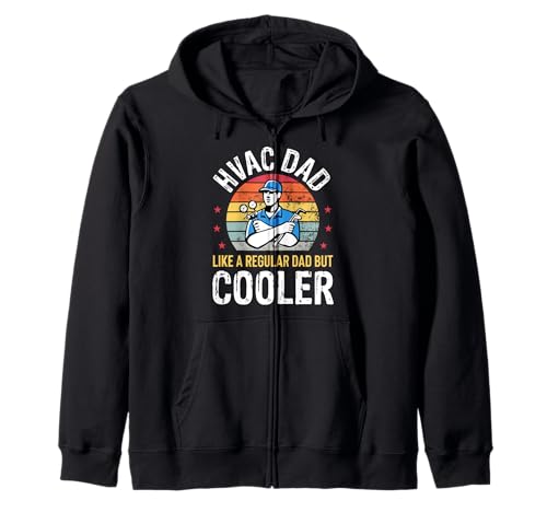 HVAC Dad But Cooler Herren Lustiger HVAC Techniker Vater Kapuzenjacke HVAC Dad But Cooler Herren Lustiger HVAC Techniker Vater Kapuzenjacke von HVAC Technician AC Repairman Tech Apparel Co.