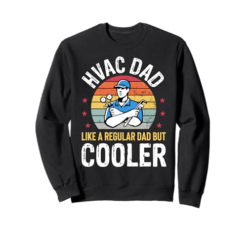 HVAC Dad But Cooler Herren Lustiger HVAC Techniker Vater Sweatshirt HVAC Dad But Cooler Herren Lustiger HVAC Techniker Vater Sweatshirt von HVAC Technician AC Repairman Tech Apparel Co.
