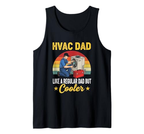HVAC Dad But Cooler Herren Lustiger HVAC Techniker Vater Tank Top HVAC Dad But Cooler Herren Lustiger HVAC Techniker Vater Tank Top von HVAC Technician AC Repairman Tech Apparel Co.