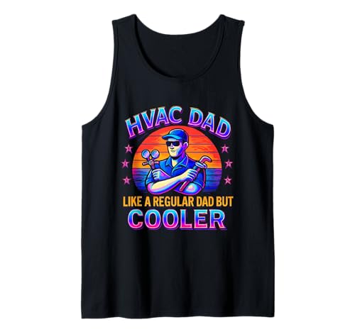 HVAC Dad But Cooler Herren Lustiger HVAC Techniker Vater Tank Top HVAC Dad But Cooler Herren Lustiger HVAC Techniker Vater Tank Top von HVAC Technician AC Repairman Tech Apparel Co.