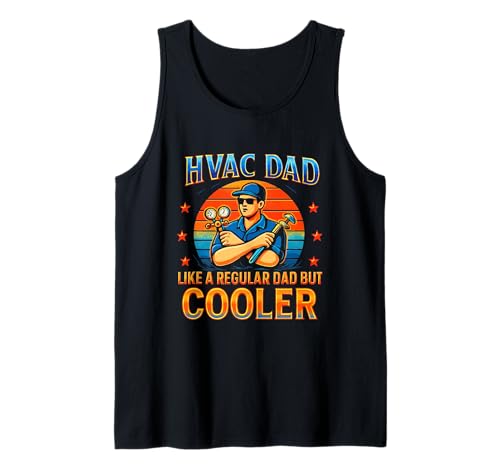 HVAC Dad But Cooler Herren Lustiger HVAC Techniker Vater Tank Top HVAC Dad But Cooler Herren Lustiger HVAC Techniker Vater Tank Top von HVAC Technician AC Repairman Tech Apparel Co.