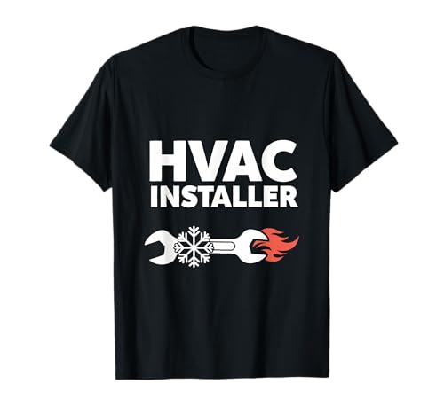 HVAC-Installateur, lustiger HVAC-Techniker, Vater, Vater, Herren T-Shirt HVAC-Installateur, lustiger HVAC-Techniker, Vater, Vater, Herren T-Shirt von HVAC Technician AC Repairman Tech Apparel Co.
